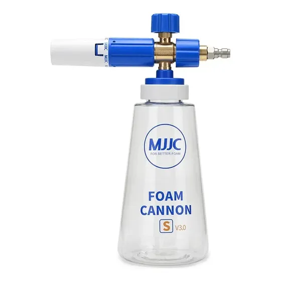 Canhão De Espuma Mjjc S V3.0 Com Adaptador De Conector Rápid Azul