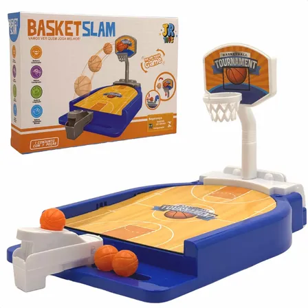 Brinquedo Infantil Basketball Lançador Duplo Jogo Tabuleiro