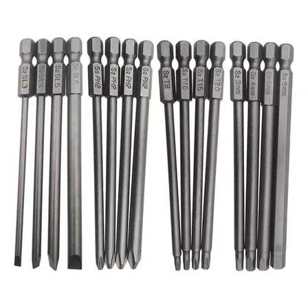 Conjunto De 32 Chaves De Fenda Magnética De Fenda Longa