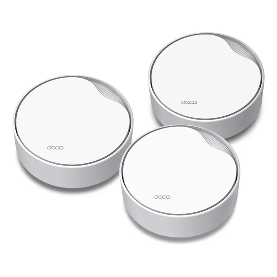 Mesh Wifi Tp-link Deco Ax3000 Poe Deco X50-poe, Pacote Com 3