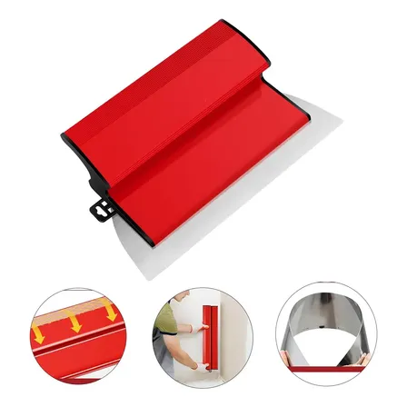 Desempenadeira Inox Para Passar Massa Corrida 25cm