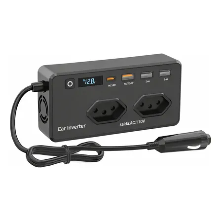 Inversor Tensão 12v Para 110v 350w Conversor Automotivo Mccc