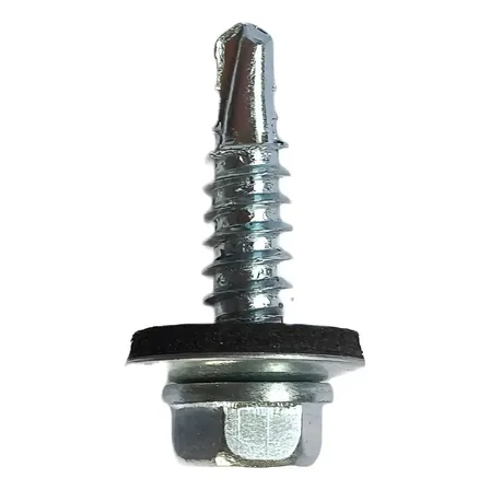 Parafuso Auto Brocante Telha Costura 5,5x7/8 200 Pcs