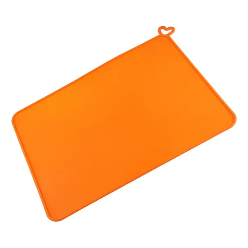 1 Peça De Tapete De Silicone Para Impressora 3d Laranja Anti