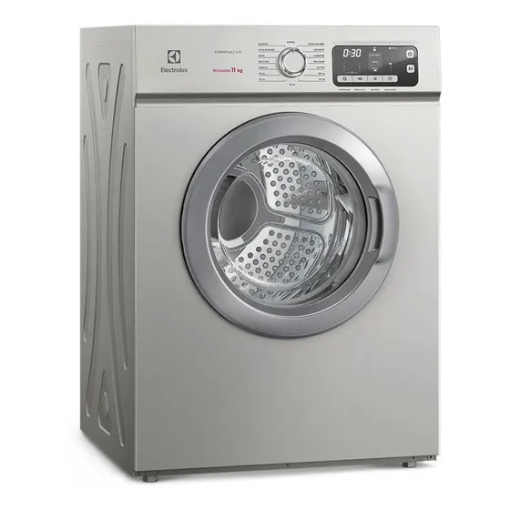 Secadora De Roupas Electrolux 11kg Cor Inox Essential Care Com Função Antirrugas Sth11 Cinza 220v