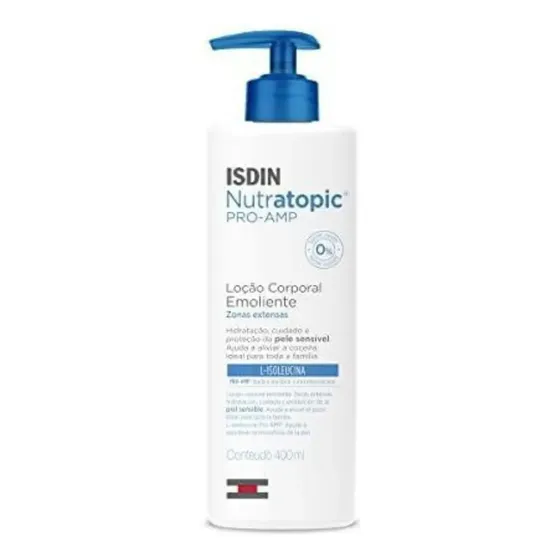 ISDIN Loção Corporal para Pele Sensível Nutratopic Pro-AMP - 400ml