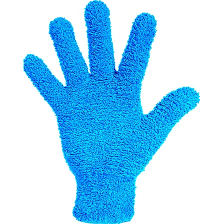 Luva Microfibra Automotiva Interna Azul Vonixx Limpeza Veículos
