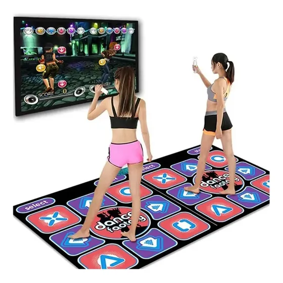 Ju Tapete De Dança Eletrônico Com Teclado Musical Bv