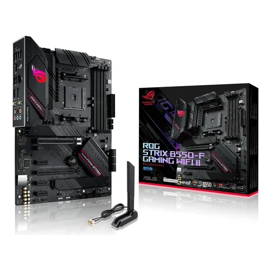 Asus Rog Strix B550-f Wifi Ii Amd Am4 (3ª Geração Ryzen) Atx Preto