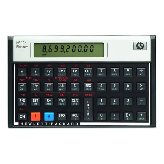 Bx Para Calculadora Financiera Hp 12cp, Mas De 120 Funciones