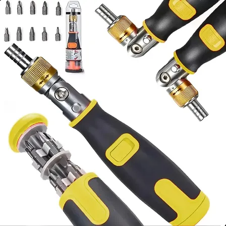 Kit Jogo Chaves Fenda Philips Catraca Inoxidável Imantada