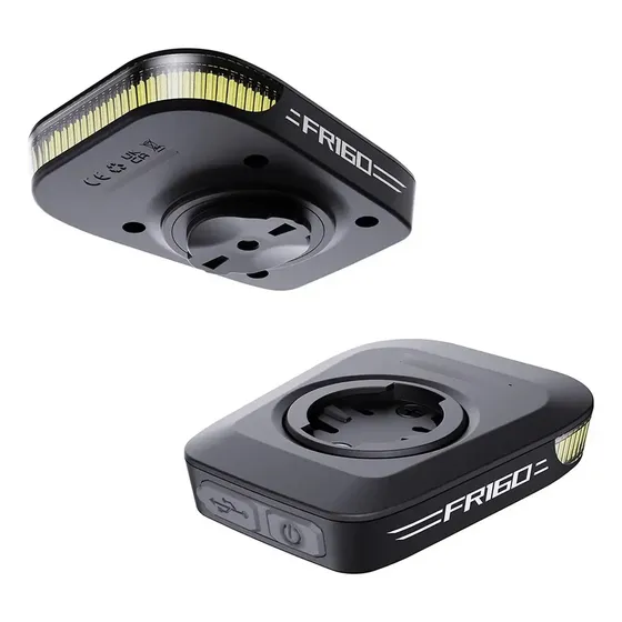 Luz Led Dianteira De Bicicleta Ravemen Fr160 Para Garmin Par