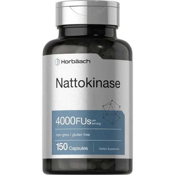 Horbaach Nattokinase 4000 Fu Por Porção 150 Cápsulas