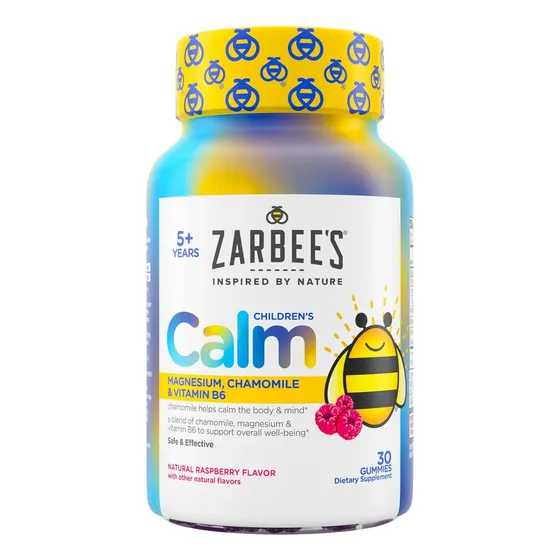 Zarbee's Naturals Children's Calm Gummies, Magnésio Para Cri
