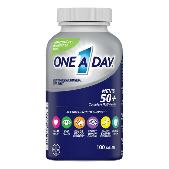 Suplemento Multivitamínico Um Por Dia Para Homens Com Mais D