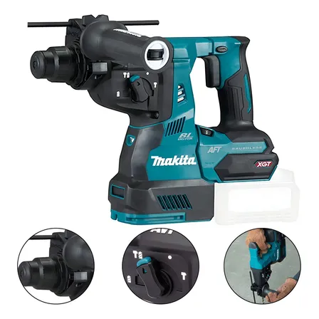 Martelete Combinado 28mm 40v Xgt Hr001gz Makita Sem Bateria e Carregador