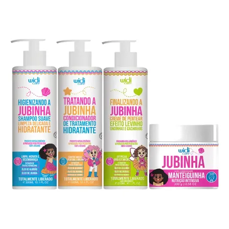 Kit Jubinha Shampoo, Condicionador, Levinho - Widi Care
