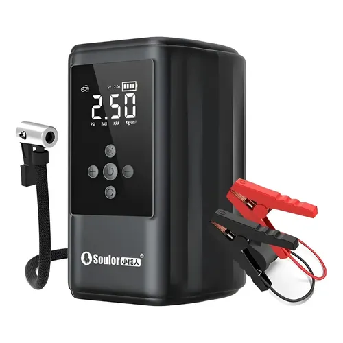 Lanterna De Partida De Carro Com Compressor De Ar 3 Em 1 12v