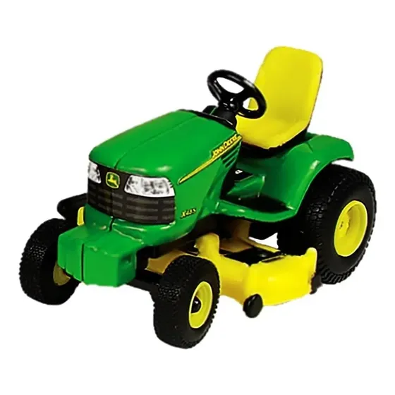 Trator De Gramado John Deere Escala 1/32, Verde, Amarelo