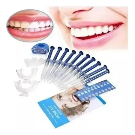 Conjunto De 10 Unidades De Gel De Branqueamento Dentário
