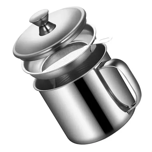 Aa 1 Unidade De Filtro De Óleo Inoxidável Pot Lard Stainer .