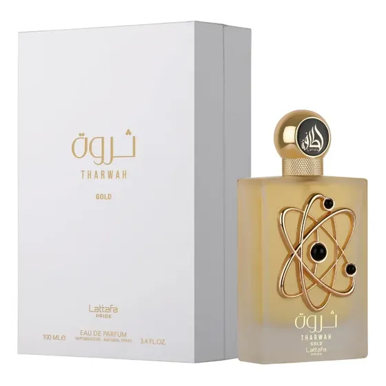 Perfume Lattafa Tharwah Gold Eau De Parfum 100ml Unisex