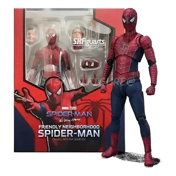 Hhpara Para Boneco Ação Shf Spider Man 3 Tobey Maguireqq1 Al