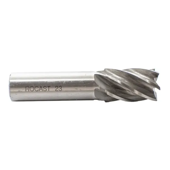 Fresa De Topo Aço Rápido 6 Cortes 23mm Rocast
