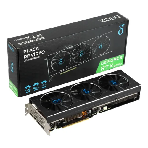 Placa De Video Ge Force Rtx 3080 10gb Nvidia Gddr6 Rtx3080