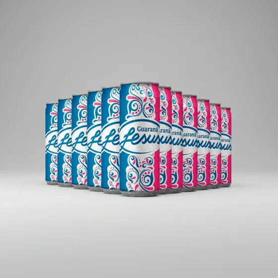 Guaraná Jesus Refrigerante Kit Com 12 Latas De 310ml Cada