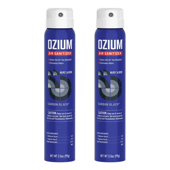 Desinfetante De Ar E Eliminador De Odores Ozium 100ml Carbon
