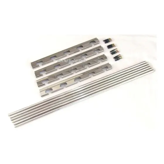 Suporte P/ Churrasqueira De Alvenaria + 6 Barras Maciça 75cm