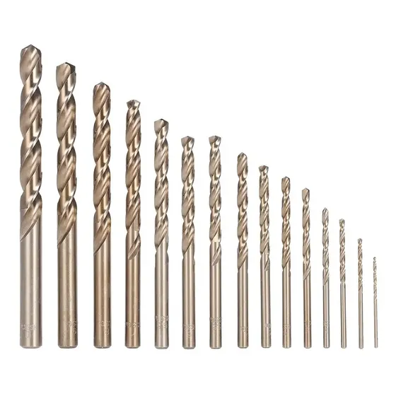 Kit De Broca Aço Rapido Hss 1mm-10mm (10pçs)