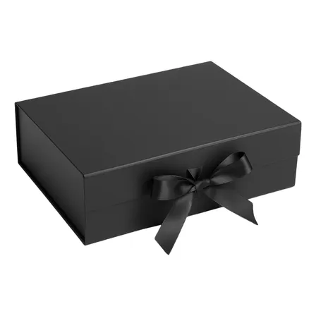 Caixa Presente Premium Rígida Magnética E Cetim 28x20x9cm