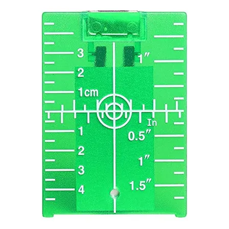 Placa Alvo Profissional Para Nível A Laser Verde Huepar