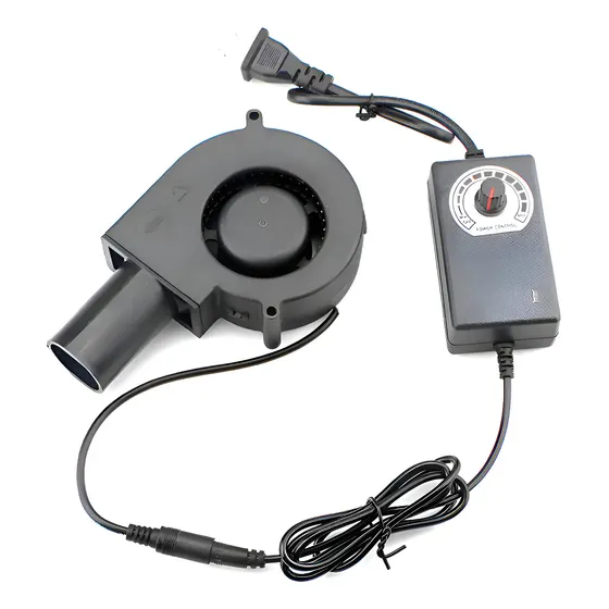 Ventilador Elétrico Para Churrasco Dc12 V, 6000 Rpm