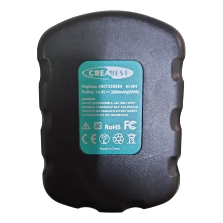 Bateria De Litio 14.4v 3500 Mah Creabest Prod De Vitrine