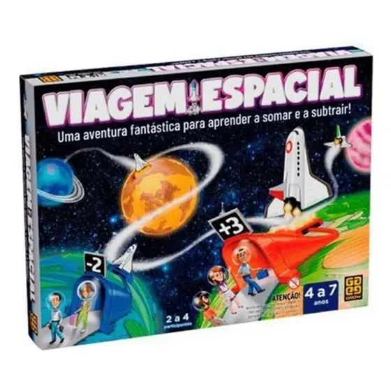 Jogo Viagem Espacial 04057 - Grow