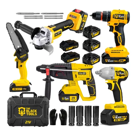Kit Multi Ferramentas Brushless Profissional + Acessórios