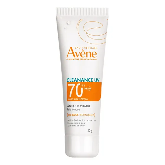 Protetor Solar Facial Antioleosidade Avène Cleanance UV FPS70 40g