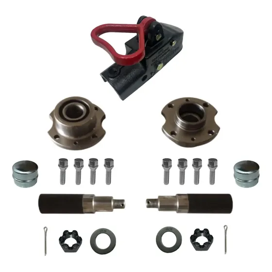 Pontas Eixos + Cubos Roda + Munheca 2500 Kg