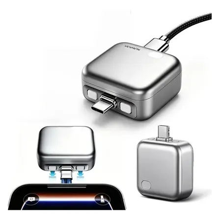 Protetor De Carregador Inteligente De Desligamento Automático Tipo C De 140 W
