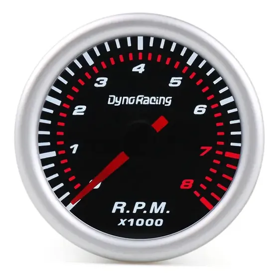 Medidor De Rpm Do Tacômetro Led Dynoracing 52mm 12v