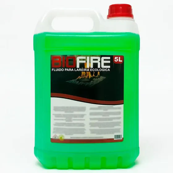 Fluído Líquido Para Lareira Ecológica 5l Galão Uso Lareira
