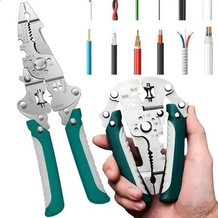 Alicate Multifuncional 7 Em 1 Decapador Crimpador Profission