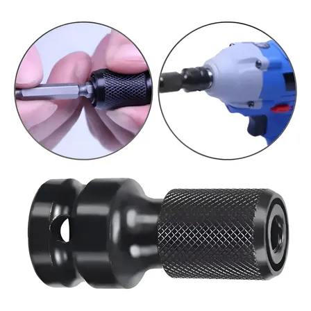Soquete Adaptador Chave De Impacto C/engate De 1/2 P/hex 1/4