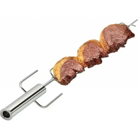 Espetoflex, Espeto Giratório Movido A Pilha Original . Espeto Giratório Movido A Pilha!
