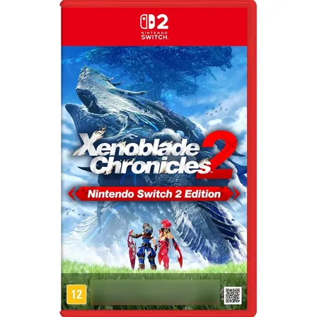 Xenoblade Chronicles 2 Nintendo Switch 2 Mídia Física Lacrad