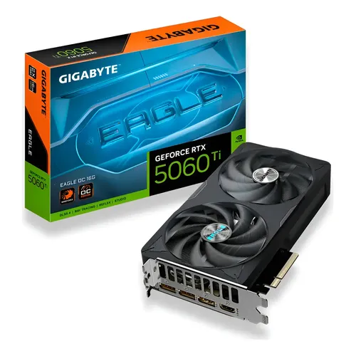 Placa De Vídeo Gigabyte Rtx 5060ti 8gb Gddr7 Oc-8gd