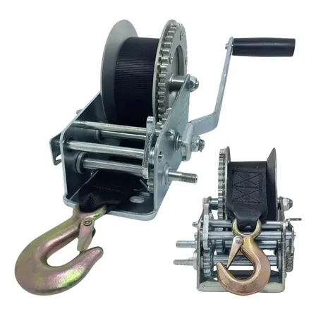Guincho Manual Catraca Cinta Arraste Carga 10m 1130kg 2500lb
